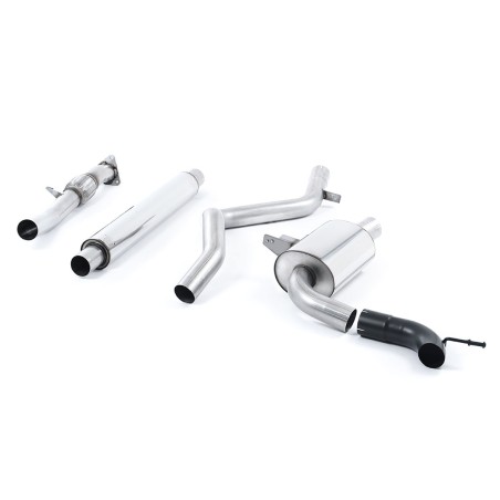 Système d'échappement Cat-Back avec silencieux MILLTEK pour Renault Megane 3 RS 250/265cv (2009-2016 / Homologué CE)