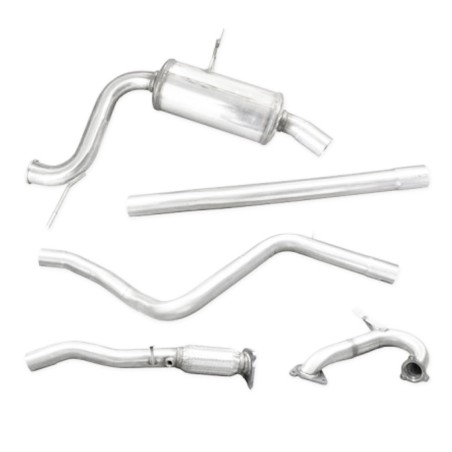 Ligne d'échappement 63.5mm Groupe N INOXCAR pour Renault Megane 3 RS 2.0 16V 250cv