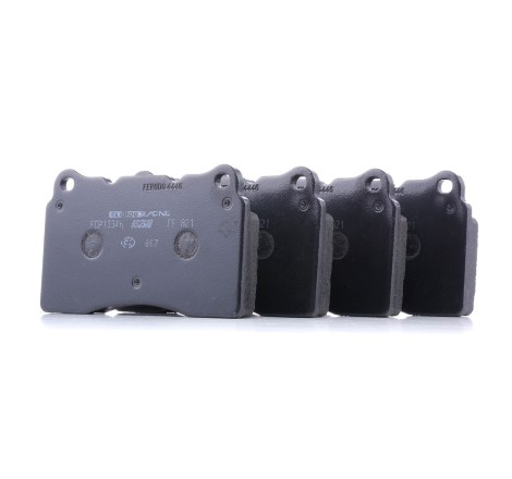 Plaquettes frein avant FERODO DS2500 FCP1334H pour Renault Megane 3 RS 265/275cv (étriers BREMBO)