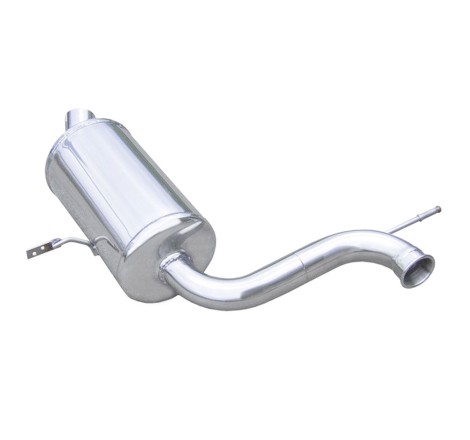 Silencieux / Terminal d'échappement 63.5mm INOXCAR pour Renault Megane 3 RS 250cv