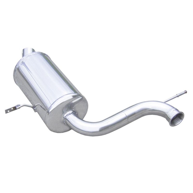 Silencieux / Terminal d'échappement 63.5mm INOXCAR pour Renault Megane 3 RS 250cv