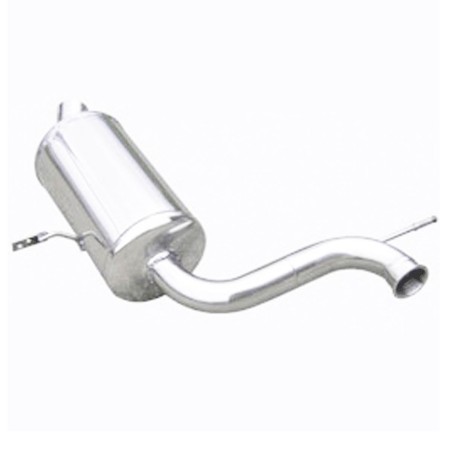 Silencieux / Terminal d'échappement 70mm INOXCAR pour Renault Megane 3 RS 250cv