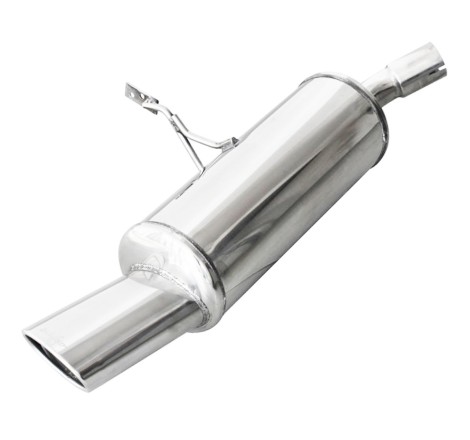Silencieux / Terminal d'échappement 1X120X80 INOXCAR pour Renault Megane 3 TCe 180cv (diamètre 55mm)