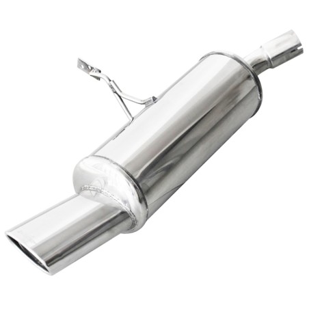 Silencieux / Terminal d'échappement 1X120X80 INOXCAR pour Renault Megane 3 TCe 180cv (diamètre 55mm)
