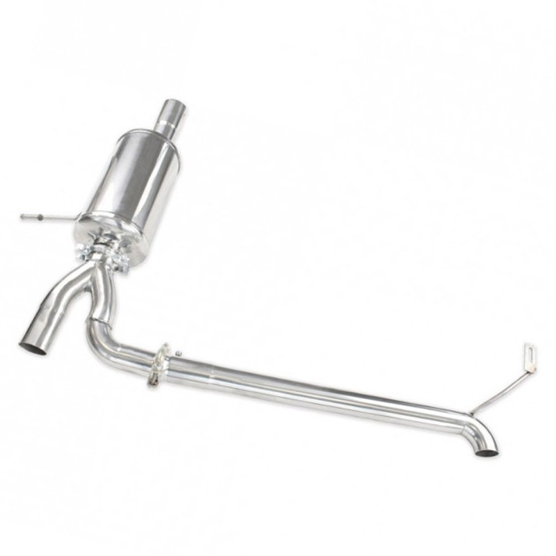 Silencieux / Terminal d'échappement duplex 80mm INOXCAR pour Renault Megane 4 GT