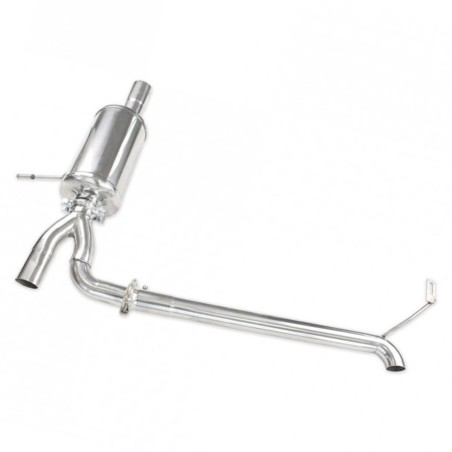Silencieux / Terminal d'échappement duplex 80mm INOXCAR pour Renault Megane 4 GT