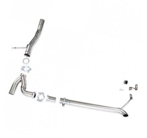 Silencieux / Terminal d'échappement duplex INOXCAR pour Renault Megane 4 GT TCe 205cv