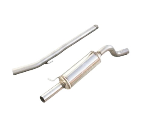 Ligne d'échappement Groupe N 50mm INOXCAR pour Renault Twingo 2 RS 1.6 16S