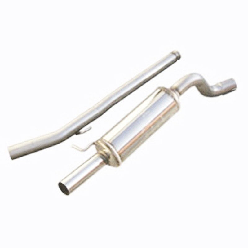 Ligne d'échappement Groupe N 63.5mm INOXCAR pour Renault Twingo 2 RS 1.6 16S