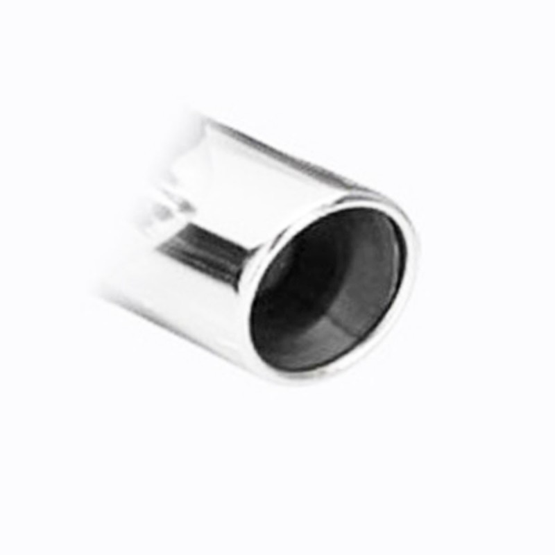 Terminal d'échappement INOXCAR pour Renault Twingo 2 RS 1.6 16v (1x80mm)