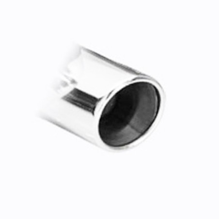 Terminal d'échappement INOXCAR pour Renault Twingo 2 RS 1.6 16v (1x80mm)
