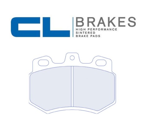 Plaquettes de frein avant Carbone Lorraine 4024 RC6 pour Citroën AX GTi 1.4 / Visa GTi 1.6