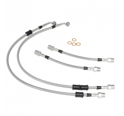 Kit de 4 durites / flexibles de frein Goodridge pour Citroën Visa GTi 1.6