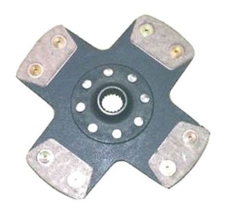 Disque d'embrayage BRATEX (4 patins métal fritté rigide) Citroën ZX 2.0i 16V / Volcane / Peugeot 405 MI16 1.9 2.0
