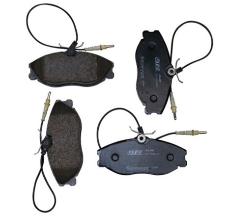 Plaquettes de frein avant GT2i Club pour Citroën ZX 2.0i 16V (étriers GIRLING)
