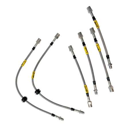 Kit de 6 durites / flexibles de frein Goodridge pour Citroën ZX 2.0i 16V