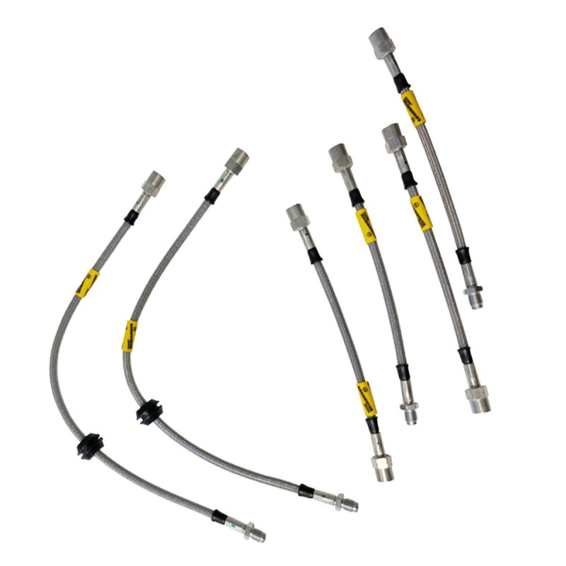 Kit de 6 durites / flexibles de frein Goodridge pour Citroën ZX 2.0i 16V