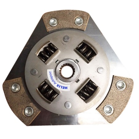 Disque d'embrayage métal fritté amorti HELIX pour Citroën AX 1.4 GTi (diamètre 180mm/21x18)