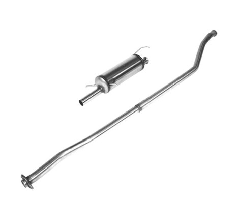 Ligne d'échappement Groupe N inox GT2i pour Citroën AX 1.4 GTi
