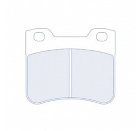 Plaquettes de frein avant Carbone Lorraine 4013 RC6 pour Citroën AX Sport / GT