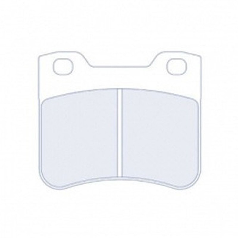 Plaquettes de frein avant Carbone Lorraine 4013 RC6 pour Citroën AX Sport / GT