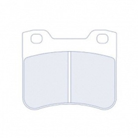 Plaquettes de frein avant Carbone Lorraine 4013 RC6 pour Citroën AX Sport / GT