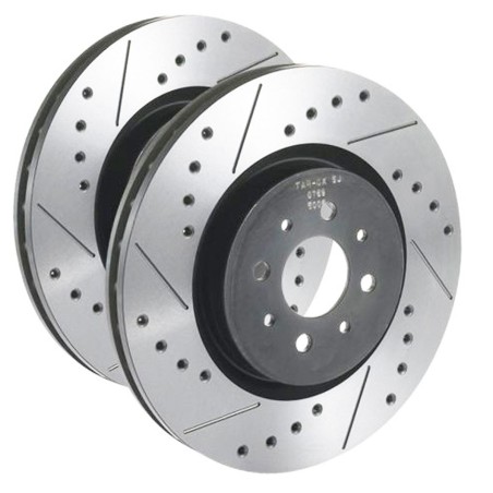 Disques de frein arrière TAROX Sport Japan pour Citroën DS3 Turbo 1.6 THP 150/155/165cv (249x9x69)