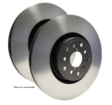 Disques de frein avant TAROX finition ZERO lisses pour Citroën DS3 VTi 1.6 / Turbo 1.6 THP 150cv