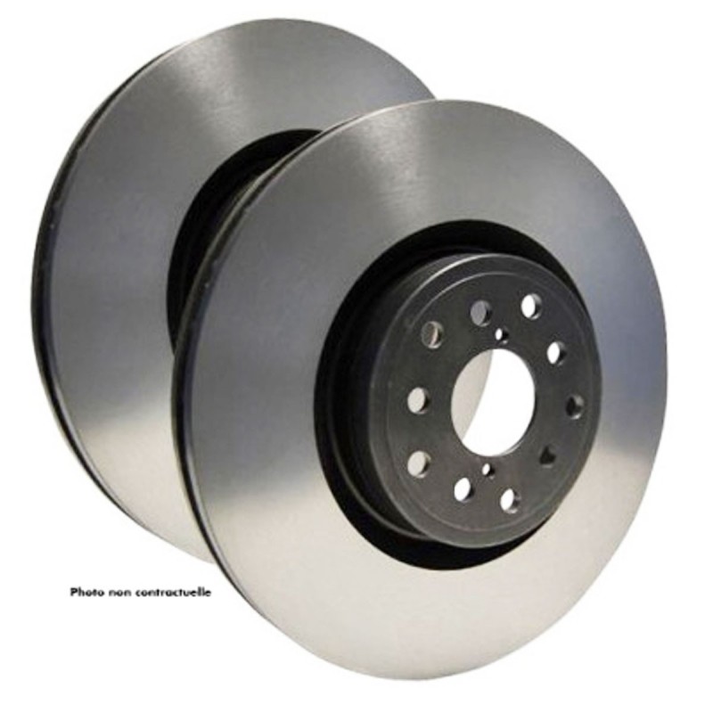 Disques de frein avant TAROX finition ZERO lisses pour Citroën DS3 VTi 1.6 / Turbo 1.6 THP 150cv