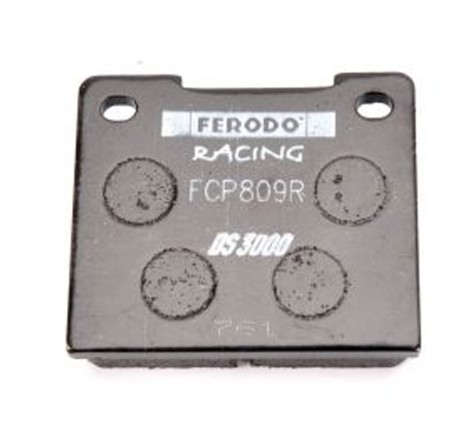 Plaquettes de frein arrière FERODO DS UNO FCP809Z pour Citroën DS3 Turbo 1.6 THP 156cv (étriers LUCAS/TRW / 2 pistons 300x8)
