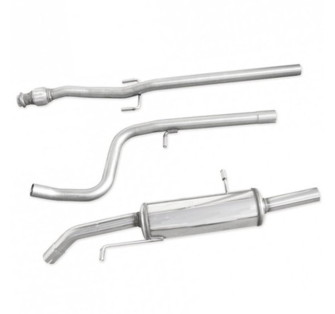 Ligne d'échappement 54mm Groupe N INOXCAR pour Citroën DS3 Turbo 1.6 THP 156cv