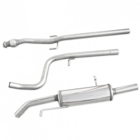Ligne d'échappement 54mm Groupe N INOXCAR pour Citroën DS3 Turbo 1.6 THP 156cv
