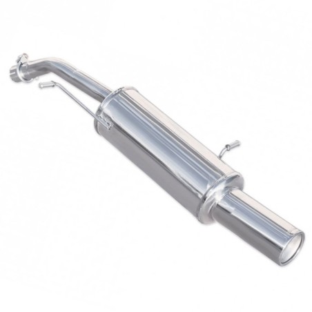 Terminal d'échappement 1x102 INOXCAR pour Citroën DS3 Turbo 1.6 THP 156cv