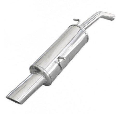 Terminal d'échappement 120x80mm INOXCAR pour Citroën DS3 Turbo 1.6 THP 156cv