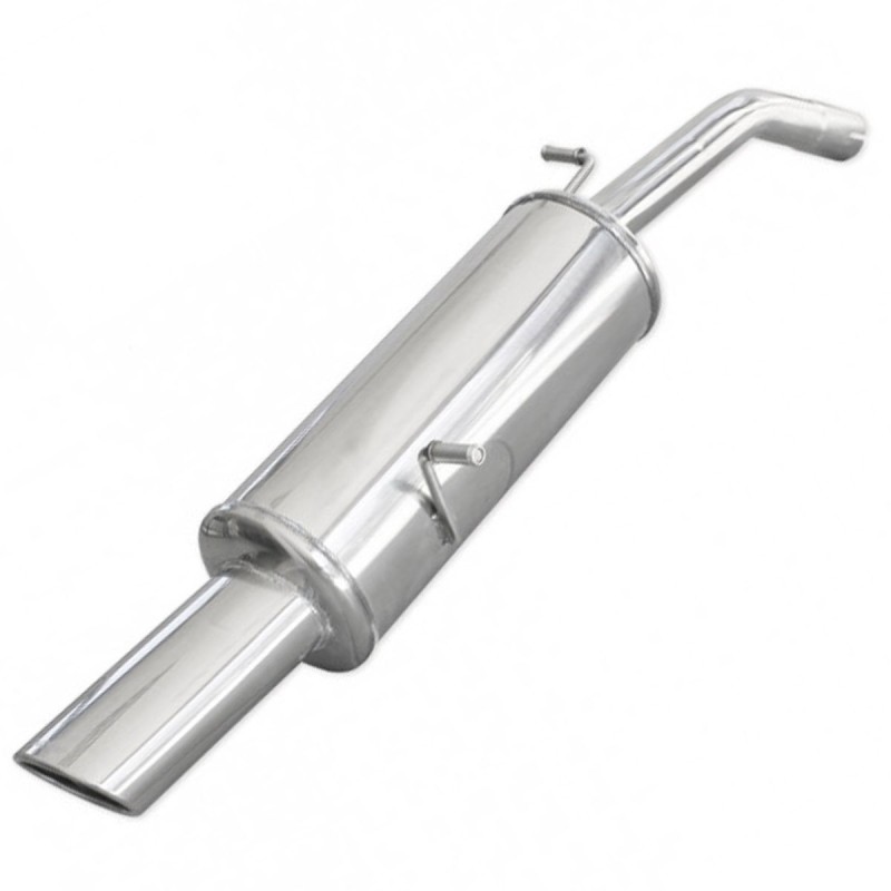 Terminal d'échappement 120x80mm INOXCAR pour Citroën DS3 Turbo 1.6 THP 156cv