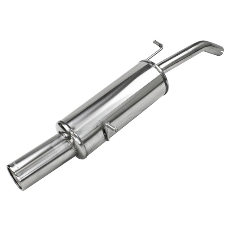 Silencieux / Terminal d'échappement arrière 1x102 45mm INOXCAR pour Citroën DS3 VTi 1.6 120cv