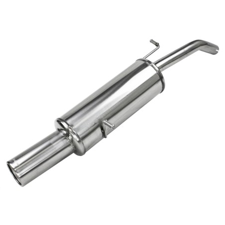 Silencieux / Terminal d'échappement arrière 1x102 45mm INOXCAR pour Citroën DS3 VTi 1.6 120cv