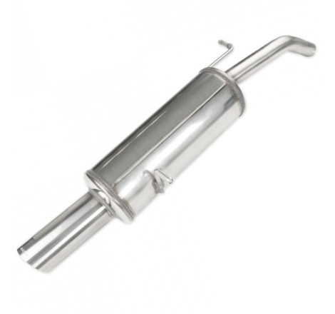 Silencieux / Terminal d'échappement Rallye 1x90mm INOXCAR pour Citroën DS3 VTi 1.6 120cv