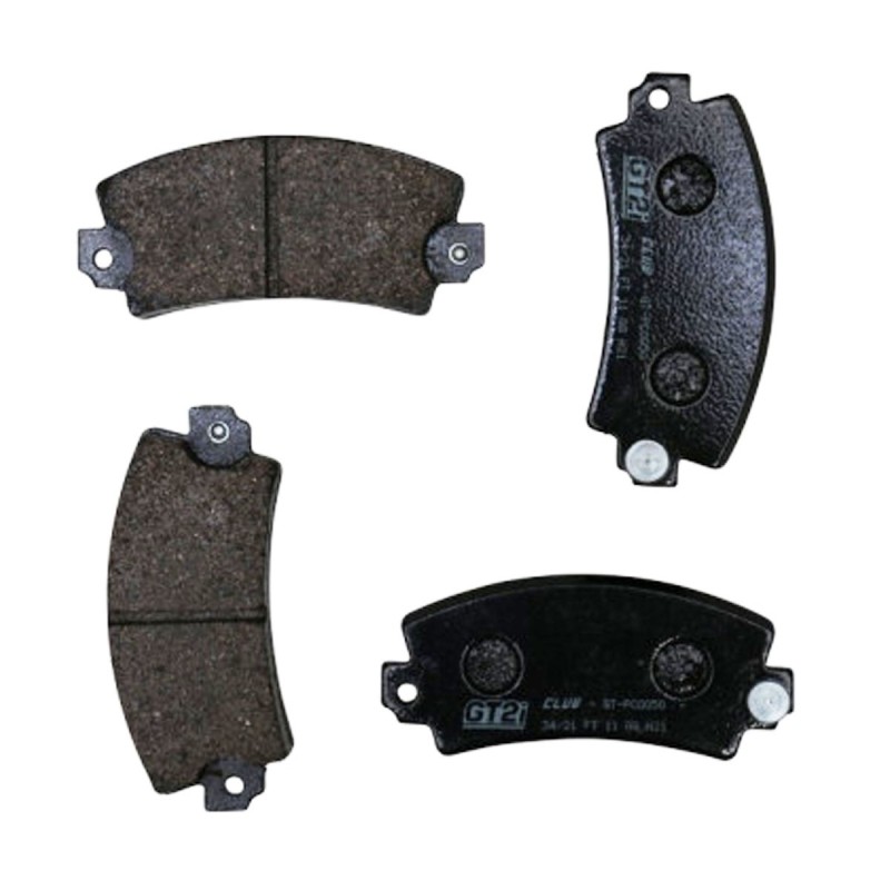Plaquettes de frein arrière GT2i Club pour Renault Fuego Turbo 1.6 (étriers BENDIX)