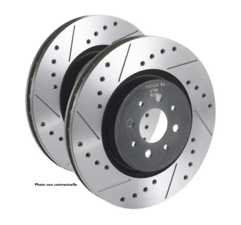 Disques de frein arrière TAROX Sport Japan pour Renault Avantime 2.0 16v Turbo / 3.0 V6 24V