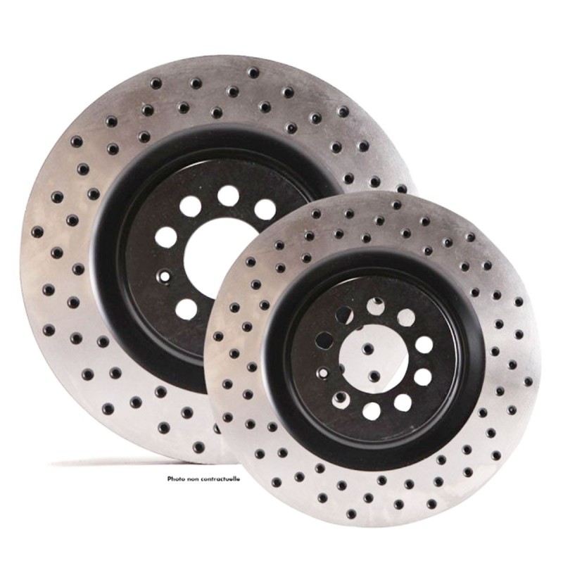Disques de frein avant ventilés TAROX finition D95 percés pour Renault Avantime 2.0 16v Turbo / 3.0 V6 24V