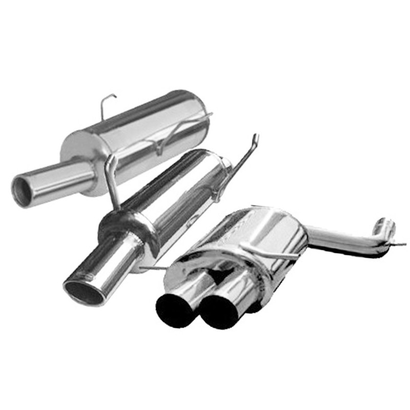 Système d'échappement Cat-Back INOXCAR pour Peugeot RCZ 1.6 200ch (2010+)