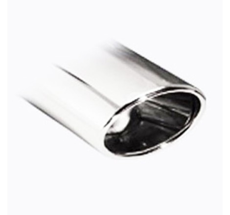 Silencieux / Terminal d'échappement arrière 150x105mm INOXCAR pour Peugeot RCZ 1.6 200ch (2010+)