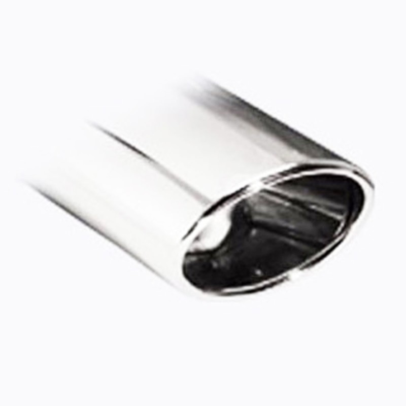 Silencieux / Terminal d'échappement arrière 150x105mm INOXCAR pour Peugeot RCZ 1.6 200ch (2010+)