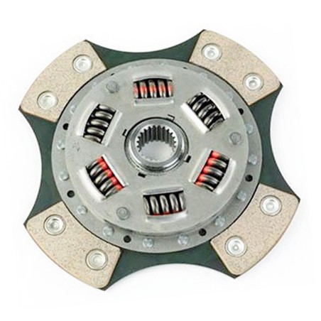 Disque d'embrayage métal fritté amorti HELIX pour Peugeot 207 RC / THP Turbox18)