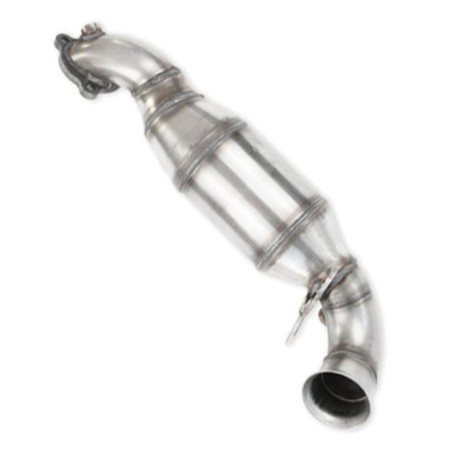 Downpipe / Tube de descente 55mm INOXCAR pour Peugeot 207 RC 1.6 175cv (avec catalyseur)