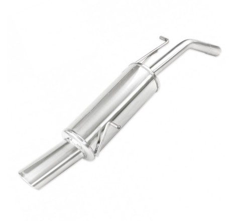 Silencieux / Terminal d'échappement arrière 120x80mm INOXCAR pour Peugeot 207 RC 1.6 16v (après 2007)