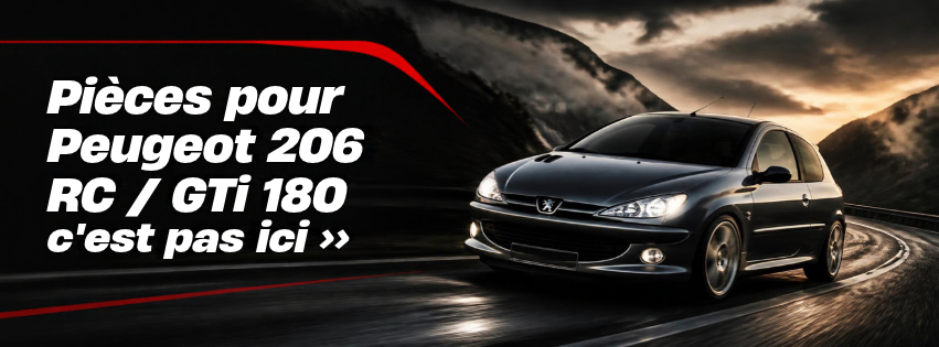 Peugeot 206 RC / GTi 180
